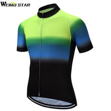 Weimostar Green Cycling Jersey Men bike clothing bicycle top Ropa Ciclismo maillot MTB jersey Racing Sport shirt Breathable Blue 2024 - buy cheap