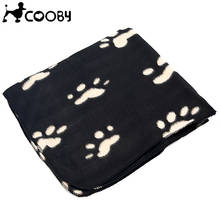 Pet Dogs Blanket Beds Soft Cat Cushions Big Size Mats Paw Print Blankets for Dogs Bed Warm Sleeping Pets Cushion Mats FF0001 2024 - buy cheap