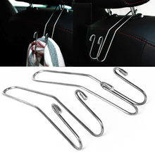 Multi-functional Car Seat Hook New Metal Auto Headrest Hanger Bag Holder Clips for Car Bag Purse Cloth Grocery Storage Auto Hook 2024 - buy cheap