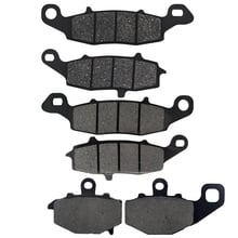 Motorcycle Front + Rear Brake Pads Disks for Kawasaki ER 650 C/A (ER-6n) (09-14) ER650 ER6n LT229-231-192 2024 - buy cheap