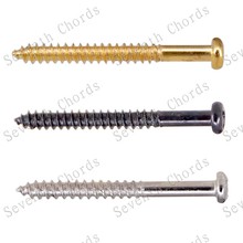 12 Pcs Humbucker Pickup Mounted Adjust Height Screws for Electric Bass Guitar Pickup - M2.5*26mm  - Silver & Black & Gold 2024 - buy cheap