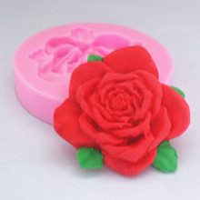 Инструменты для украшения торта 3D силиконовая форма в виде цветка розы помадка подарок украшение Шоколадное Мыло с запахом печенья Полимерная глина формы для выпечки 2024 - купить недорого