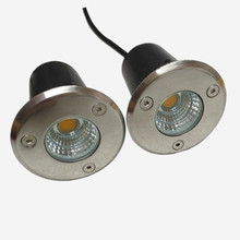 Luz LED COB para suelo de jardín, lámpara enterrada para exteriores, impermeable IP67, 5W 2024 - compra barato