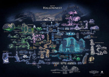 Hollow Knight Map Of Hallownest SILK POSTER Decorative painting 24x36inch 2024 - buy cheap