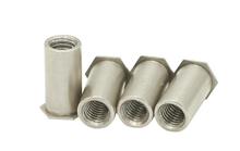 10pcs M4stainless steel blind hole pressure rive stud nut column furniture decoration 5mm-12mm length 2024 - buy cheap