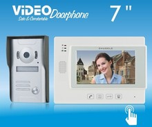 ZHUDELE Home Security Intercom System 7"color video door phone,CCD camera  ,touch screen  can connect CCTV camera (1 to 1) 2024 - buy cheap