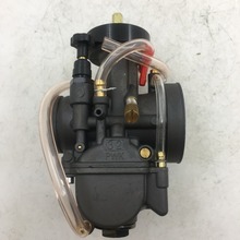 Karryberg-carburador de corrida redondo pwk32, cabeça preta de 32mm, substituição da mikuni keihin carb 32pwk para honda, yamaha, ktm, suzuki, carrettor 2024 - compre barato