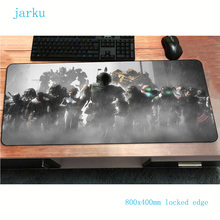 warframe mouse pad 800x400x2mm gaming mousepad locked edge office notbook desk mat New arrival padmouse games pc gamer mats 2024 - buy cheap