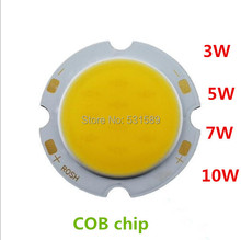 100 Uds 10W 5W 7W 3W led cob chip 1200lm diámetro 28MM Chip en envío gratis 2024 - compra barato