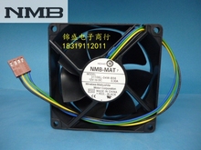Original para nmb 8025 dc 12v 0.30a 4 fios pwm ventilador de refrigeração de controle de temperatura 2024 - compre barato