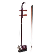 erhu Solidwood Erhu Chinese 2-string Violin Fiddle Stringed Musical Instrument Dark Coffee erhu chinese instrument cordes erhu 2024 - buy cheap