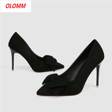 Summer Women Pumps Sexy High Heels 2019 Women Shoes Wedding Shoes Bow Ladies Shoes Women Heels Classic Pumps Female Shoes 2024 - buy cheap