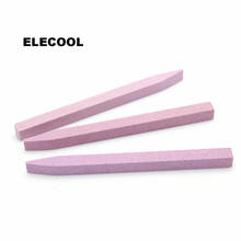 ELECOOL Pink Nail Care Quartz Stone Grinding Rods Files Cuticle Remover Extirpate Manicure Care Tool 2024 - buy cheap