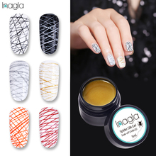 Inagla Spider Wire Drawing Nail Gel Lacquer Painting Gel Varnish Pulling Silk Creative Phototherapy Nail Art Gel Nail Polish 2024 - buy cheap