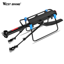 WEST BIKING Bicycle Luggage Rack Cargo Carrier Rack Cycling Shelf Seatpost Bags Holder For 20-29 Inch Bike Rear Rack With Fender 2024 - buy cheap