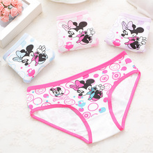 4pcs/lot girl cotton briefs Girls shorts children underwear for underwear Kids panties 2024 - buy cheap