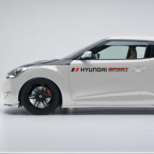 Mundo Datong Car Styling Sport Car Etiqueta Para Hyundai IX35 SANTAFE Tucson ambos os lados do corpo Sport Auto Adesivos 2024 - compre barato