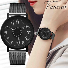 Vansvar luxury fashion casual gold women watches bracelet Quartz Stainless Steel Band Newv Strap Watch Analog Wrist Watch ASL 2024 - buy cheap