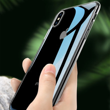 Caso para iphone XS LOLEDE Max NILLKIN Nature TPU macio Transparente de volta caso capa para o iphone xs max x xr 4 5 s se 6 s 7 8 PLUS 2024 - compre barato