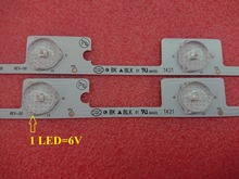 Barra de retroiluminación LED para TV de 48 ", para KDL48JT618A KDL48JT618U 35018539 35018540, 6 LED (6V) 442mm, novedad, 30 unidades/lote 2024 - compra barato