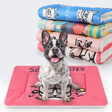 Pet Dog Puppy Cat питомник подушка для кровати коралловый флисовый коврик теплое мягкое одеяло # XTN 2024 - купить недорого