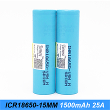 original battery 18650 15M inr18650-15M 1500mah 25A for power tools screwdriver battery and E-cig battery for Turmera jun23 2024 - buy cheap
