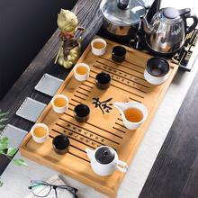 Китайский традиционный бамбуковый чайный поднос, твердая бамбуковая чайная доска, кунг-фу чайные инструменты для чашки, чайный горшок, лото... 2024 - купить недорого