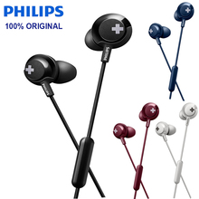 Philips she4305 fone de ouvido interno de 3.5mm, fone de ouvido com cancelamento de ruído estéreo baixo estéreo para teste oficial da xiaomi 2024 - compre barato