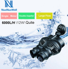 NuoNuoWell-bomba para hacer ondas de agua de Acuario, Powerhead, montaje de succión de circulación, 6000L/H, 220-240V 2024 - compra barato