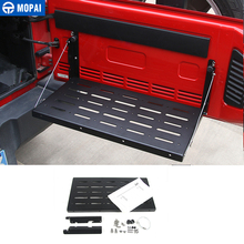 Mopai-rack de armazenamento para bagagem, porta traseira, rack de armazenamento para jeep wrangler jk 2015-2018, acessórios 2024 - compre barato