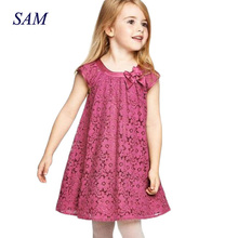 2021 Summer Cute Baby Girls Lace Dress Children's Sleeveless Vestidos Toddler Princess Clothing Kids A-line Dress Clothes 2024 - buy cheap