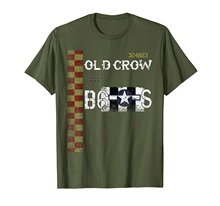 P-51B Mustang Fighter "Old Crow" Ww2 Airplane Livery T-Shirt Newest 2019 Fashion Men's Cotton Short Sleeve O-Neck Homme Shirts 2024 - buy cheap