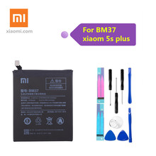 Original xiaomi BM37 for xiaomi Mi 5s Plus mobile phone battery 3800mAh high capacity PCB lithium polymer battery + tools 2024 - buy cheap