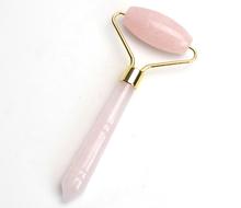 Natural Chakra Rose Quartz Massage Stone Carved Crystal Reiki Healing Gua Sha Beauty Roller Facial Relaxation Massor Stick 2024 - buy cheap