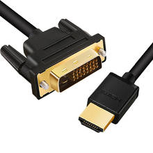 HDMI to DVI Cable HDMI DVI-D 24+1 pin Adapter 1080p DVI D Male to HDMI Male Converter Cable for HDTV DVD Projector 1m High Speed 2024 - buy cheap
