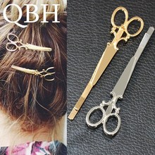 T405 New Bijoux Tiara Bridal Hairwear Scissors Hairpins hair band Headbands for Women Wedding Hair Jewelry Accessories 2024 - buy cheap