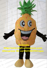 Ananás abacaxi amarelo fantasia mascote pitaia fruta dragão fantasia personagem adulto parte superior boca askew para a direita zz4925 2024 - compre barato