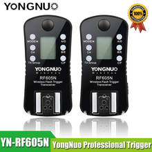 YONGNUO RF-605N Transceiver RF 605N RF605N YN 605N Wireless Flash Trigger for Nikon D7100 D7000 D5200 D5100 D5000 D3100 D90 D80 2024 - buy cheap