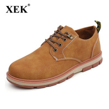 XEK 2018 Spring/Autumn new shoes men's tooling shoes men business casual shoes retro thick men Plus size ZLL395 2024 - buy cheap