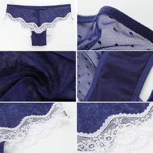 Soft Breathable Lace Briefs Sexy Women Panties Low-Rise Hollow Briefs Ultra Thin Underwear 2024 - buy cheap