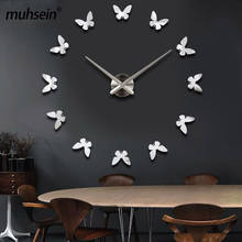 muhsein New Wall Stickers Home Decor Poster Diy Europe Acrylic Large 3d Sticker Still Life Wall Clock Horse Butterfly FREE SHIP 2024 - buy cheap
