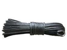 Free shipping 8mm x 25m synthetic winch line / rope UHMWPE cable for 4x4 4wd atv utv suv offroad 2024 - buy cheap