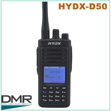 Rádio digital portátil hydx d50 uhf, walkie talkie, 400-470mhz, estação de rádio bidirecional dmr, 10km, nova remessa 2024 - compre barato