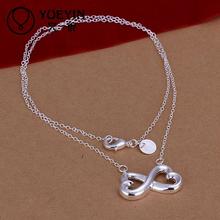Trendy necklaces pendants link chain collar long silver plated statement bling & fashion necklace women jewelry 2024 - buy cheap