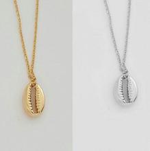 Vintage Fashion Conch Shell Necklace For Women Alloy Shell Pendant Simple Seashell Ocean Beach Boho Bohemian Jewelry 2024 - buy cheap