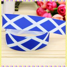 7/8'' Free shipping flag printed grosgrain ribbon hair bow headwear party decoration wholesale OEM 22mm H4353 2024 - buy cheap