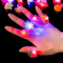 5pcs Cartoon LED Night Light Party Xmas Decoration Colorful LED Watch Toy Kids Flash Wrist Band Glow Luminous Bracelets Gifts 2024 - buy cheap