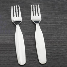 2 Pcs/set Spoon And Fork Set Children Tableware Dinner Soup Spoon Stainless Steel Salad Fork Dinnerware Set 2024 - buy cheap