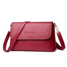 2019 Crossbody Bags For Women Small Messenger Bag Sac A Main Vintage Soft Leather Shoulder Bag Female Solid Women Handbags Sac 2024 - buy cheap