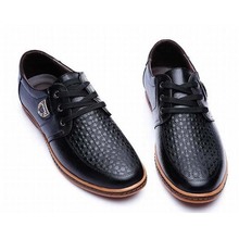big size 38-48 high quality genuine leather men business shoes lace up traval driving casual shoes fashion cow muscle man shoes 2024 - buy cheap